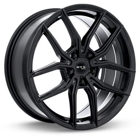 RTX Alloy Wheel, SW05 17x7.5 5x114.3 ET35 CB73.1 Gloss Black 082719